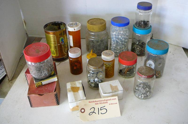 lot 215 image: Miscellaneous Shop Supplies