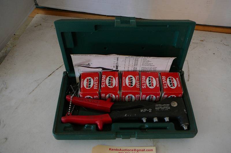 lot 229 image: Pop Rivet Kit