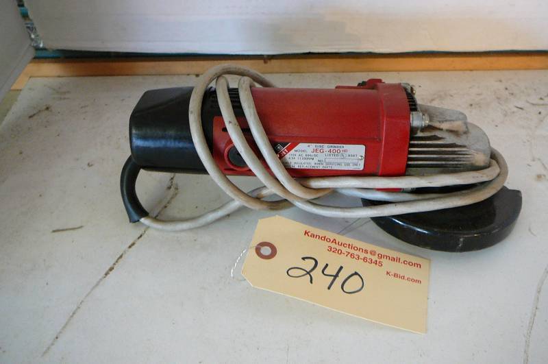 lot 240 image: Disc Grinder