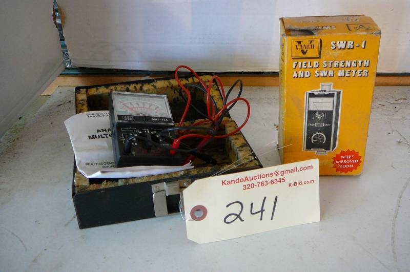 lot 241 image: Analog Multitester