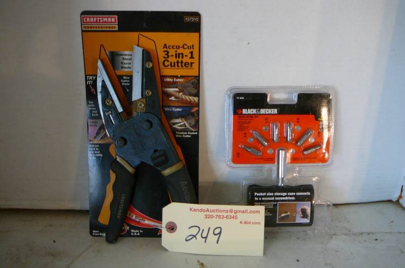 lot 249 image: 3-in-1 Cutter, Drill Driver