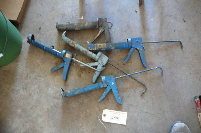 lot 299 image: Calking guns
