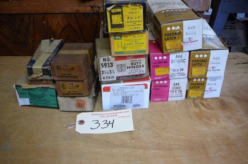 lot 334 image: Hardware