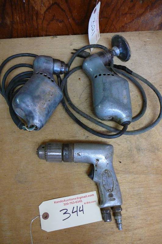 lot 344 image: Electric Drill  Air Drill