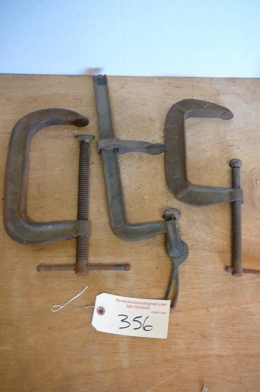 lot 356 image: Clamps