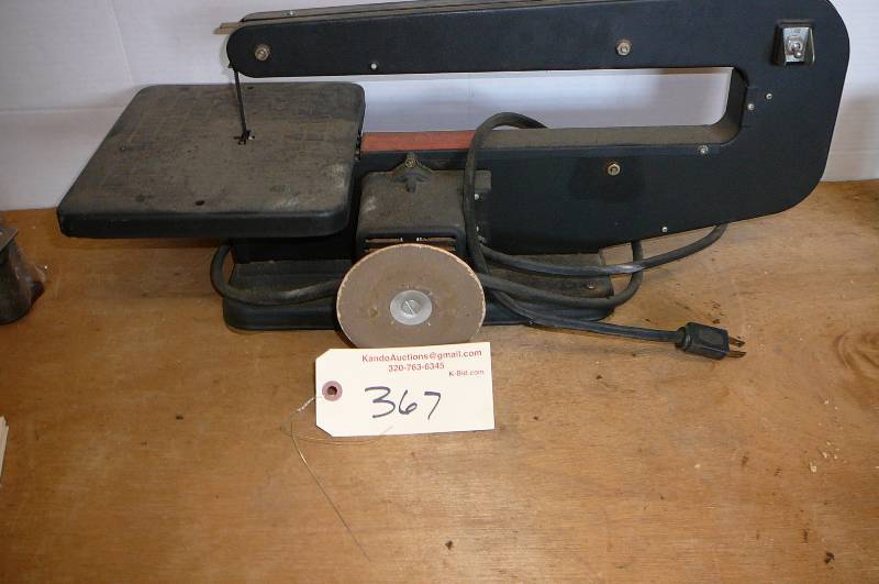 lot 367 image: Scroll saw