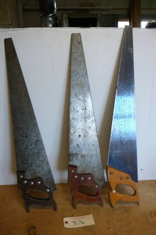 lot 376 image: Hand Saws