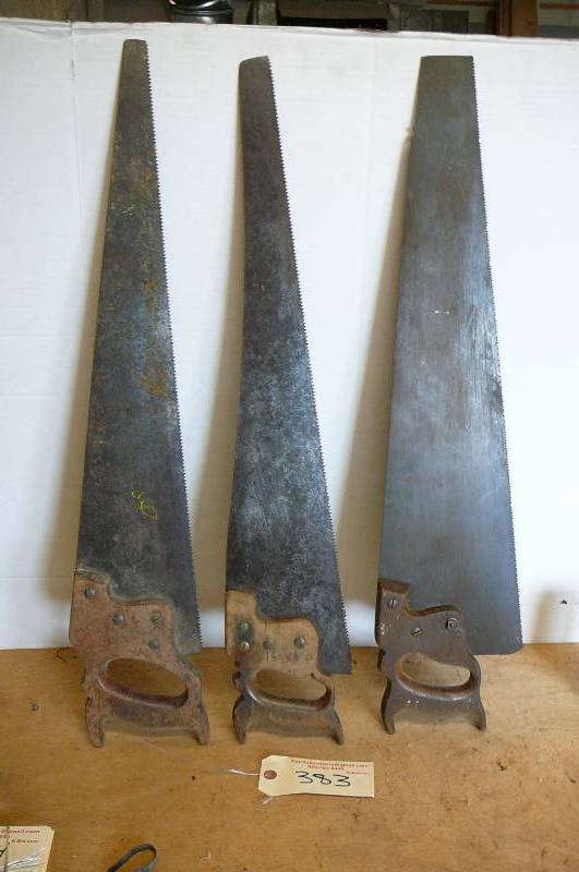 lot 383 image: Hand Saws