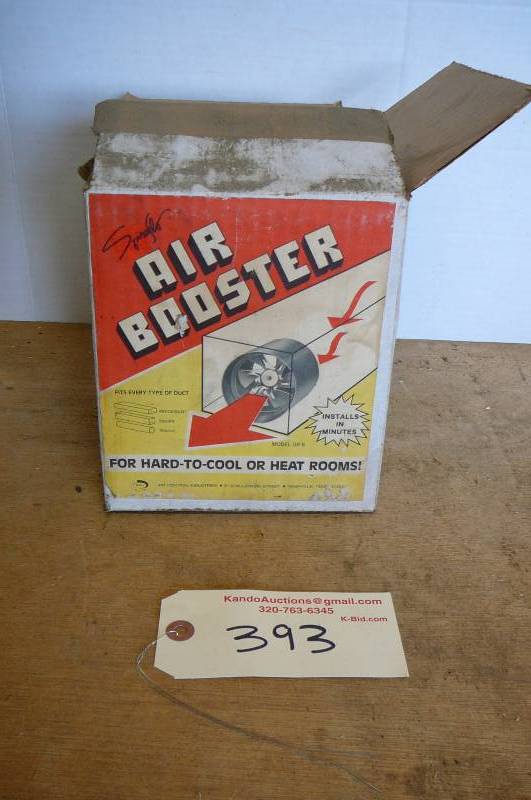 lot 393 image: Air Booster
