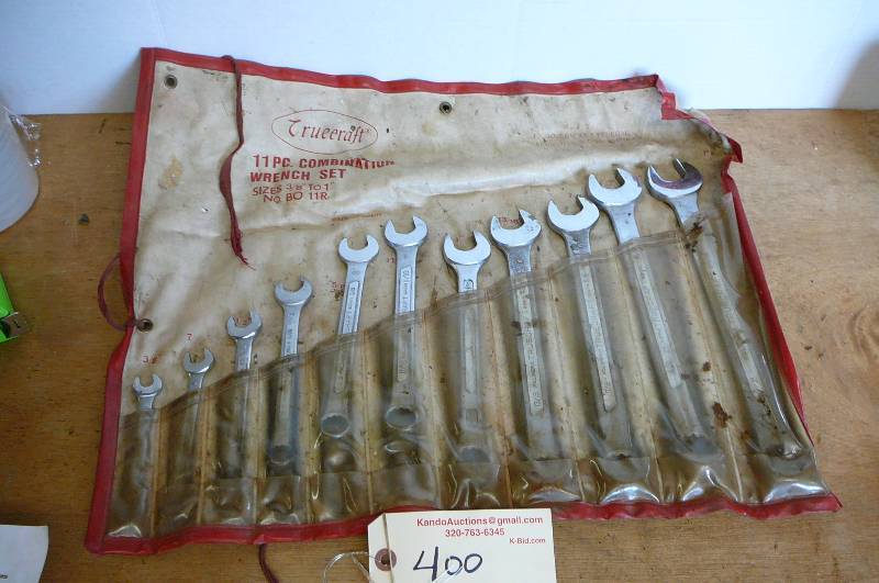 lot 400 image: Combination Wrench Set