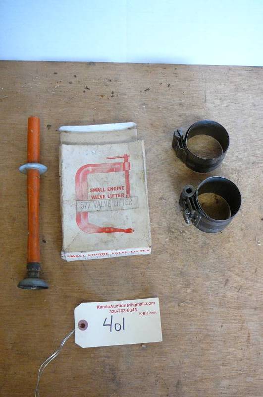 lot 401 image: Engine Tools
