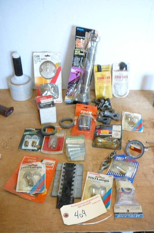 lot 409 image: Shop Supplies