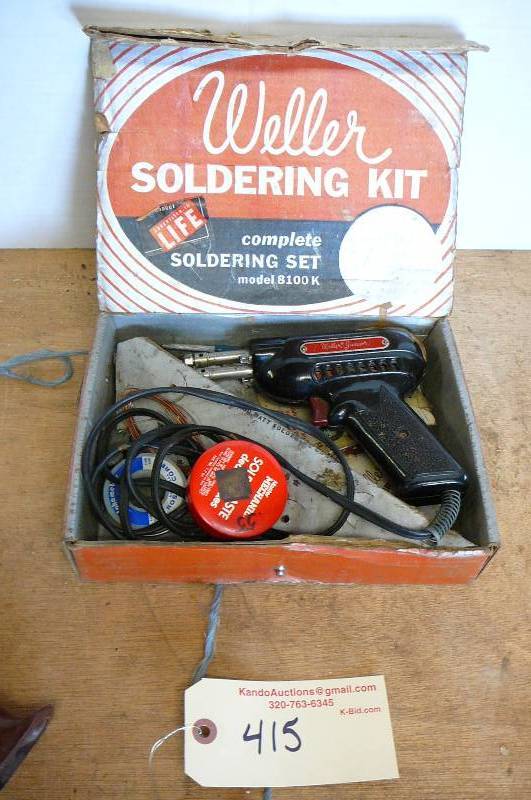 lot 415 image: Weller Soldering Kit