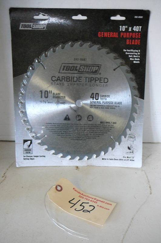 lot 452 image: New Blades