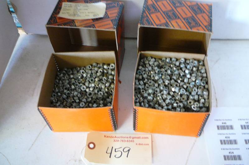 lot 459 image: 15 lbs. Lock Nuts