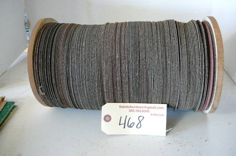 lot 468 image: Sand Paper Discs
