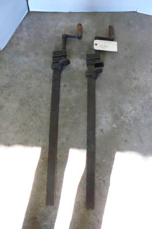 lot 481 image: Bar Clamps