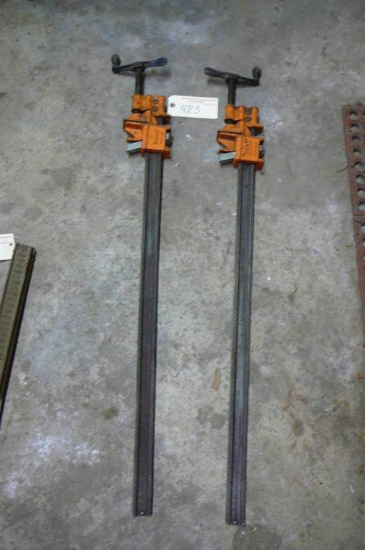 lot 483 image: Bar Clamps