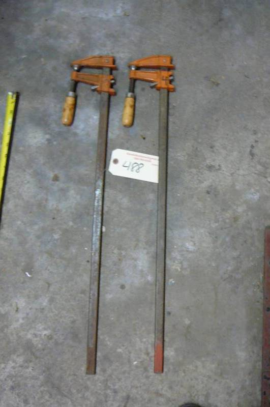 lot 488 image: Bar Clamps