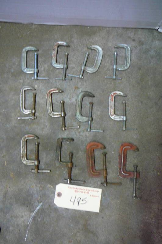 lot 495 image: C Clamps