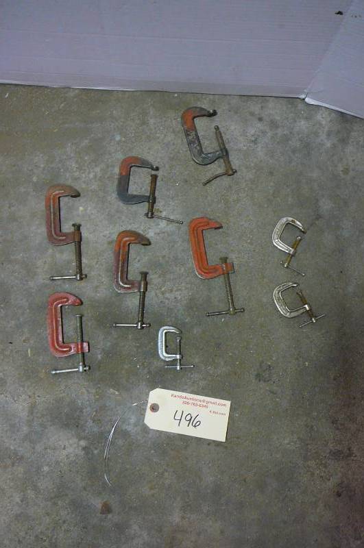 lot 496 image: C Clamps