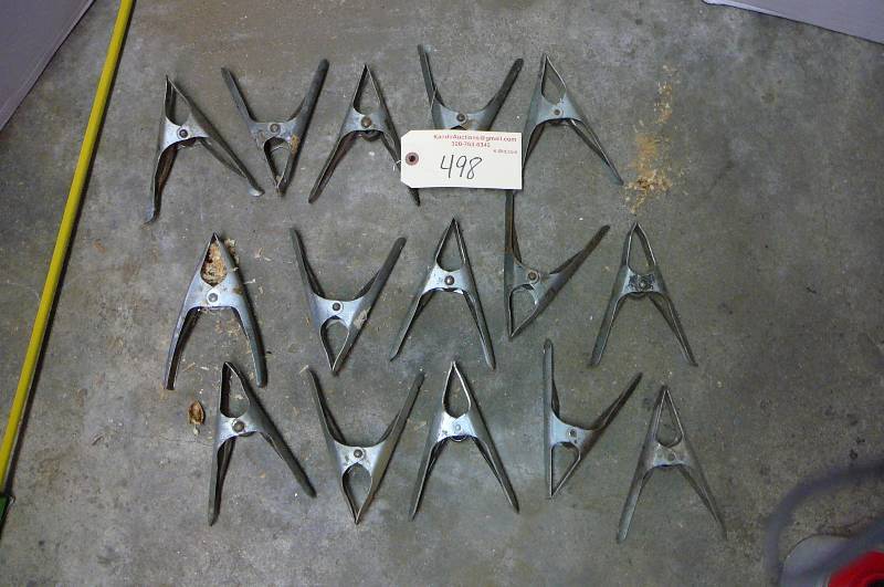 lot 498 image: Spring Clamps