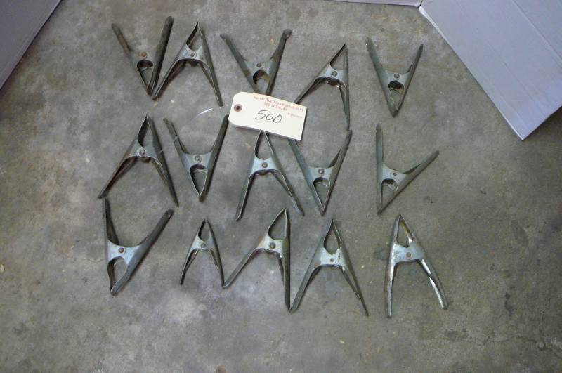 lot 500 image: Spring Clamps