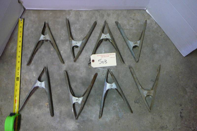 lot 503 image: Spring Clamps