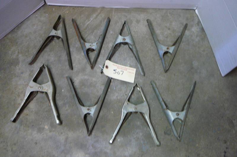 lot 507 image: Spring Clamps