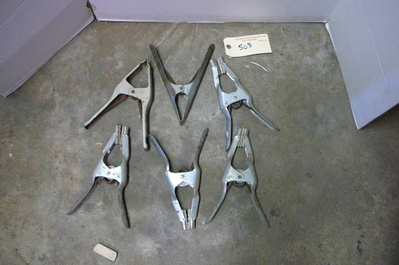 lot 508 image: Spring Clamps