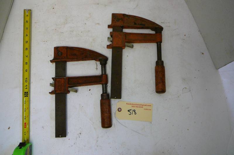 lot 518 image: Bar Clamps