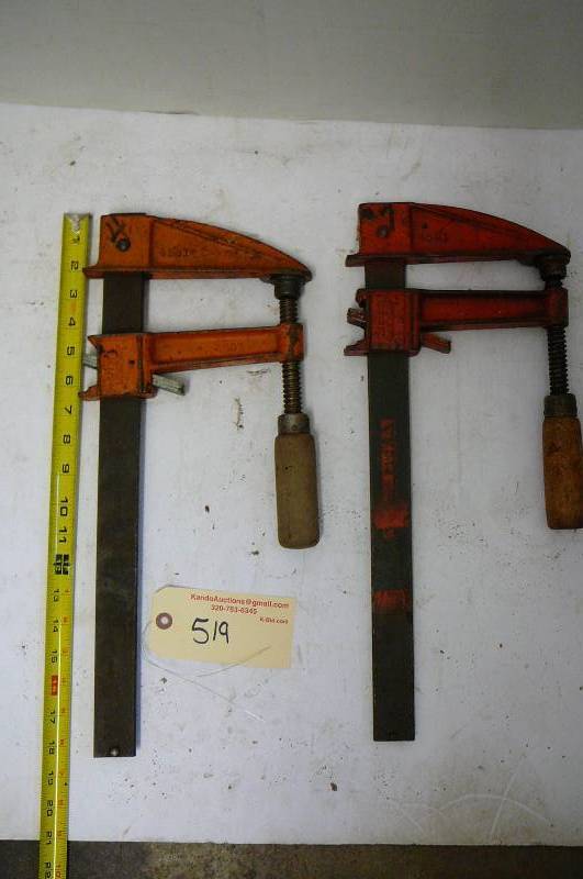 lot 519 image: Bar Clamps