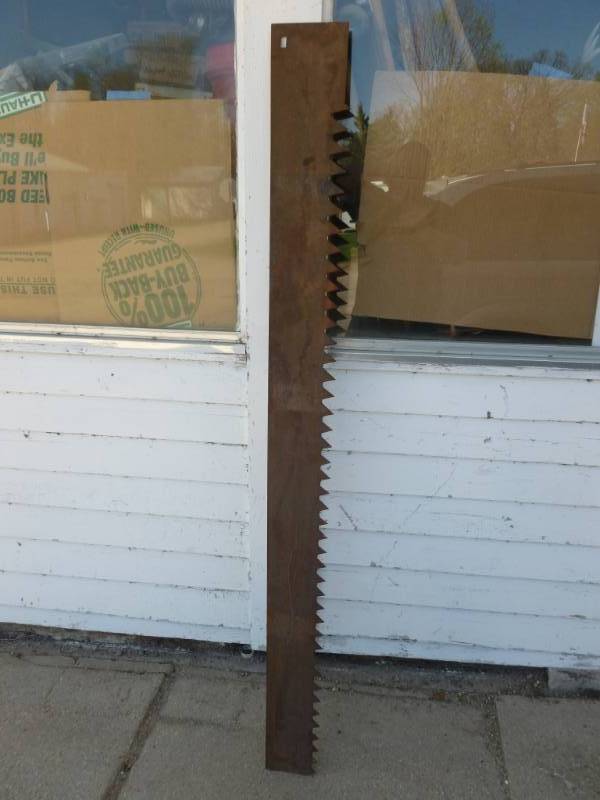 Antique Ice Saw Blade