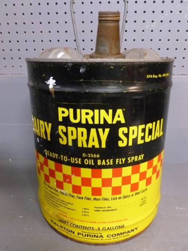 Vintage Metal Can