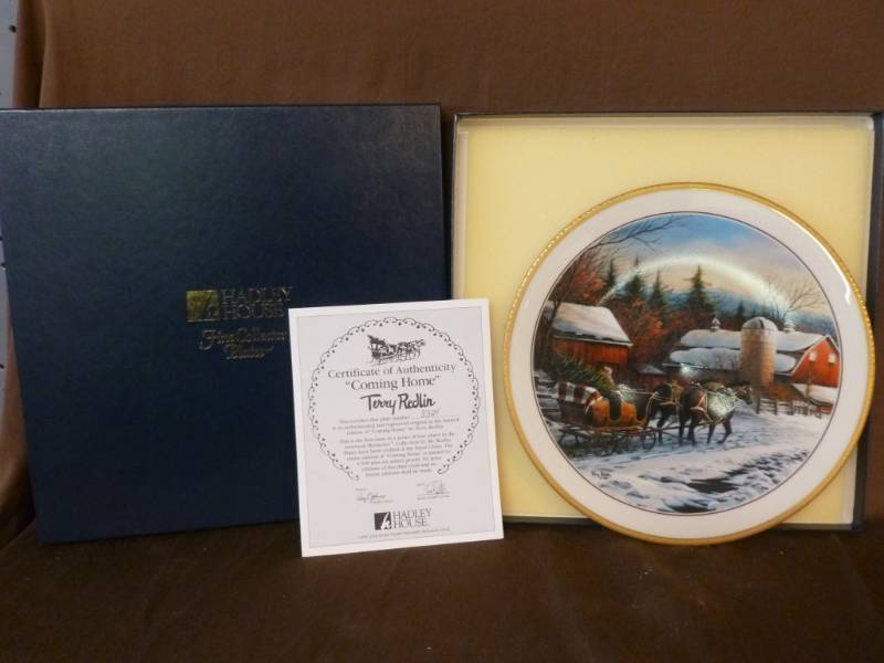 Terry Redlin Plate Decoration