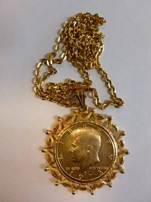 Half Dollar Necklace