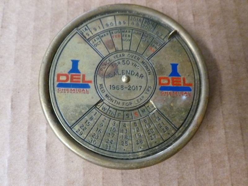 Brass Calendar