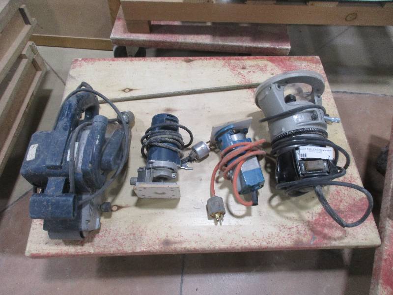 Routers and Belt Sander