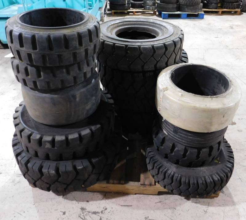 Misc. Pallet Lot of Forklift Tires #3