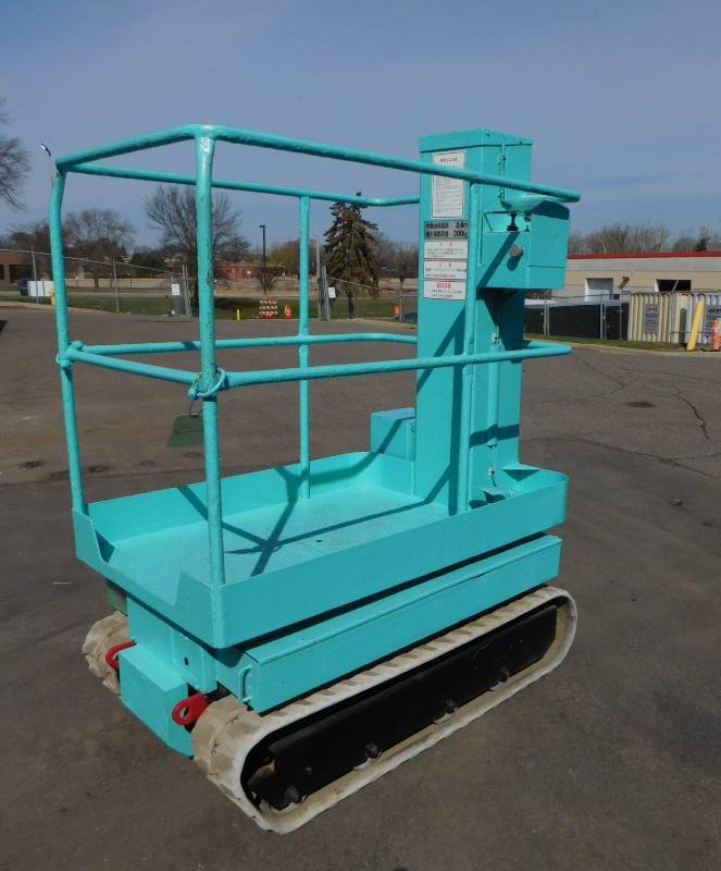 SMac PC40 Rough Terrrain Track Drive Man Lift JB Equipment May KBID