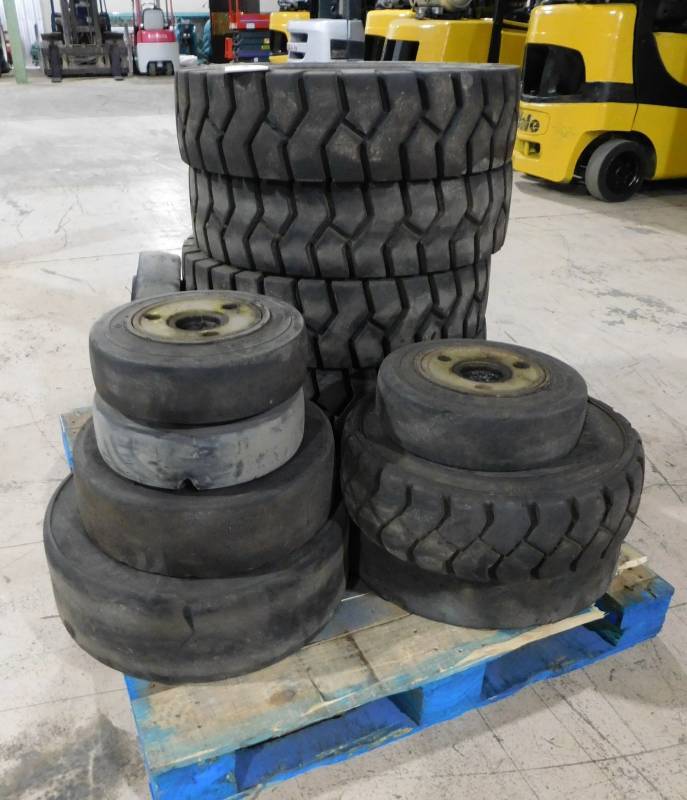 Misc. Pallet Lot of Forklift Tires #5
