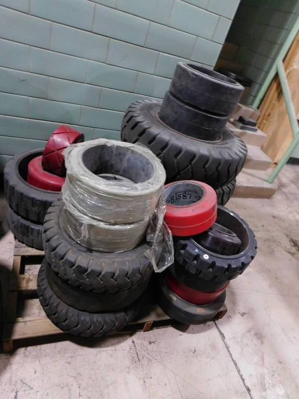 Misc. Pallet Lot of Forklift Tires #7