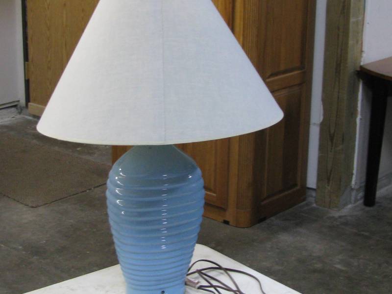 Pottery Lamp