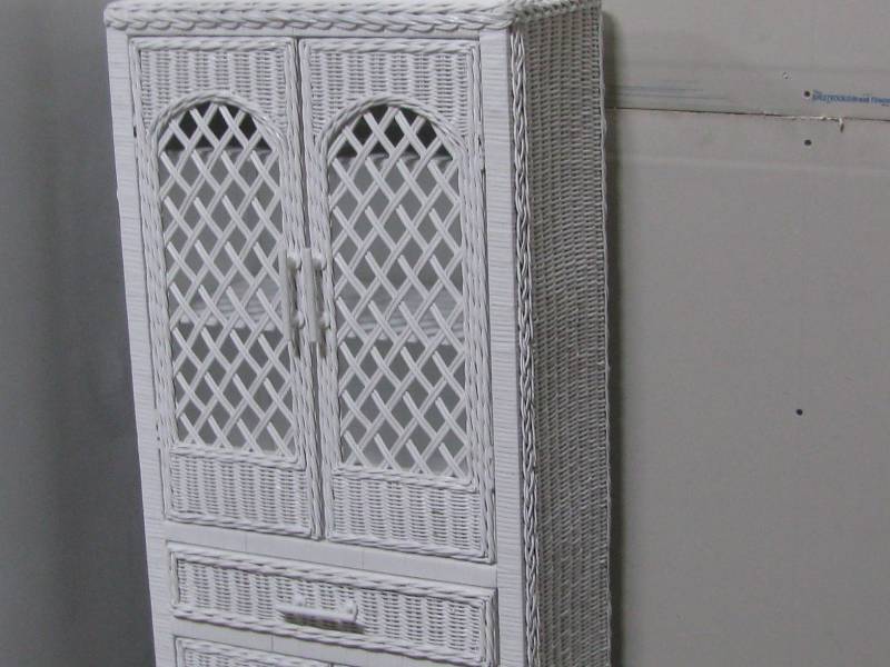 Wicker Cabinet