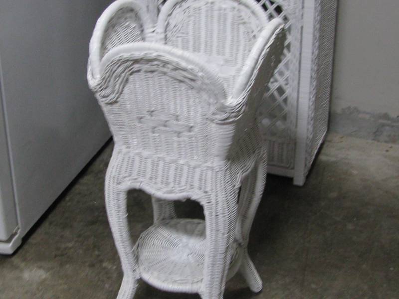 Wicker Fern Stand