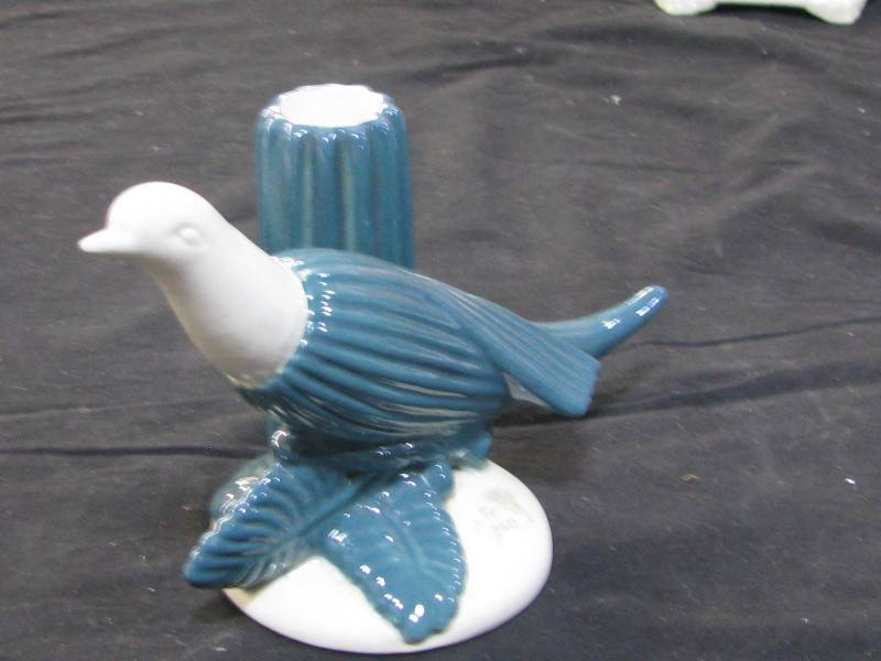 Red Wing #1133 Bird Candle Holder