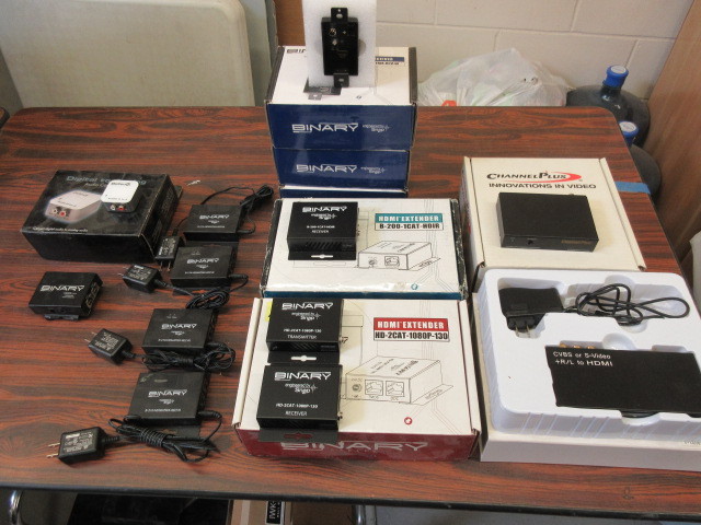 lot 632 image: BINARY TRANSMITTERSRECEIVERS AND CONVERTERS