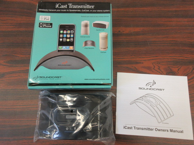 lot 634 image: iCAST TRANSMITTER FOR iPOD