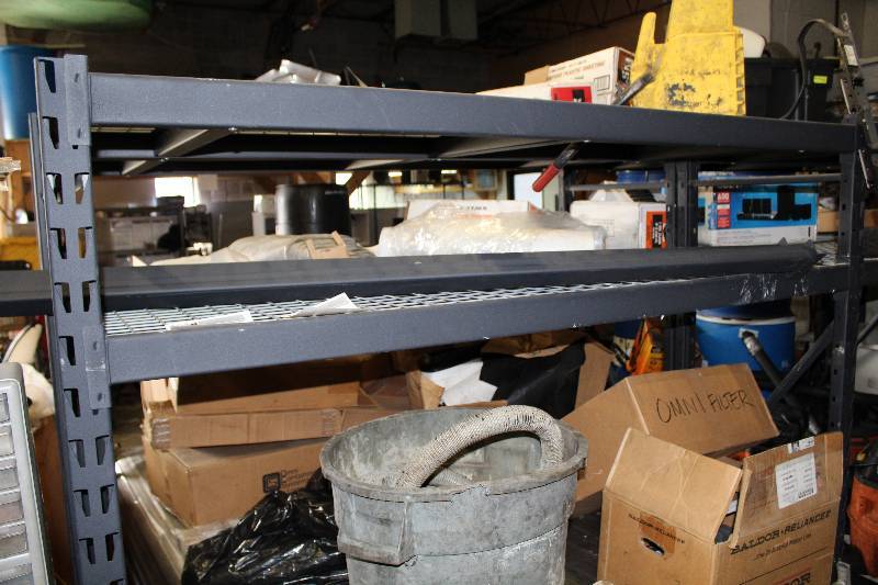 lot 11 image: Lot of (16) Pallet Racking - 3) Uprights, 8) Beams
