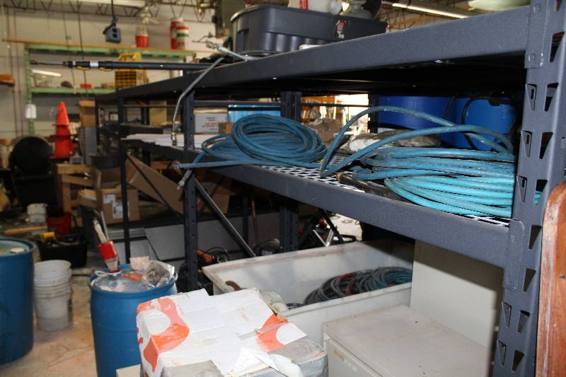 lot 12 image: Lot of (16) Pallet Racking - 3) Uprights, 8) Beams